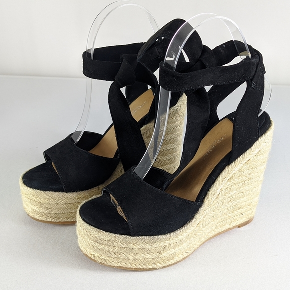 tony bianco barca wedge black
